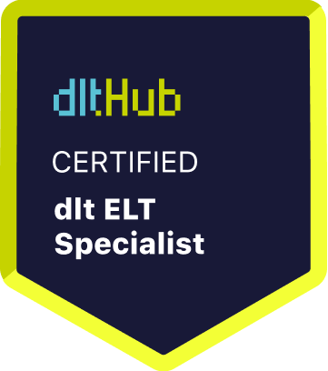 dlt Certification badge